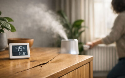 Massivholz & Holzmöbel im Winter richtig pflegen