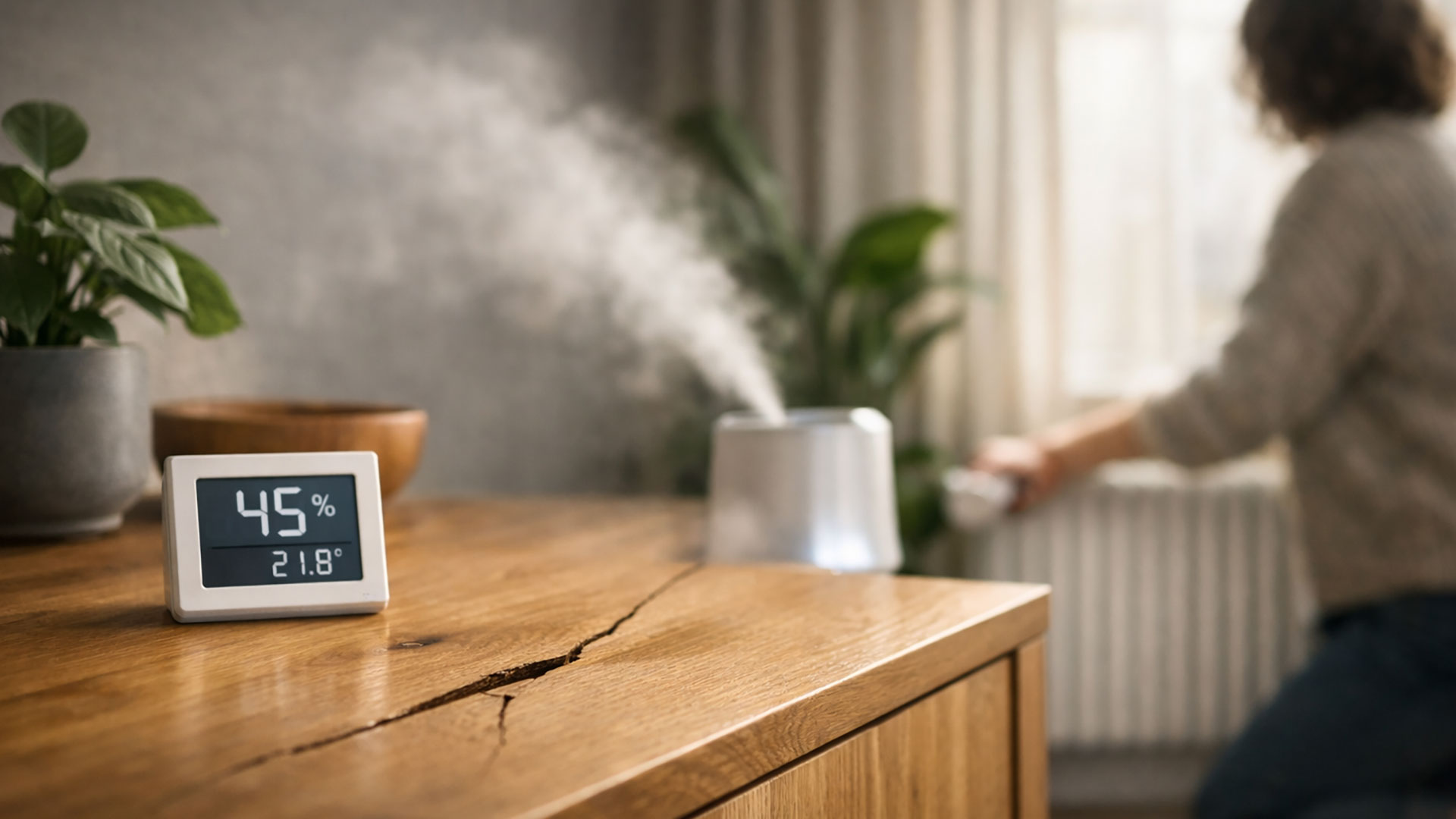 Bild zu Massivholz & Holzmöbel im Winter richtig pflegen