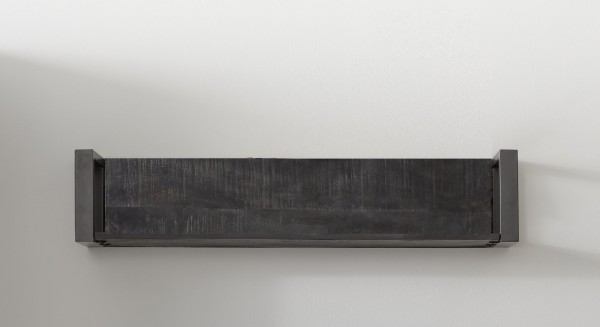 Wandboard 60cm 'Stark' Mango & Metall
